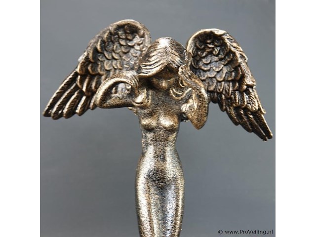 Faux bronzen beeld engel - afbeelding 3 van  5