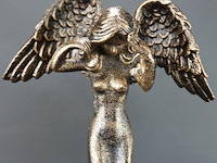 Faux bronzen beeld engel - afbeelding 3 van  5