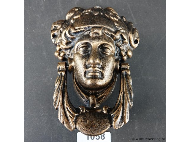 Faux bronzen deurklopper - afbeelding 1 van  5