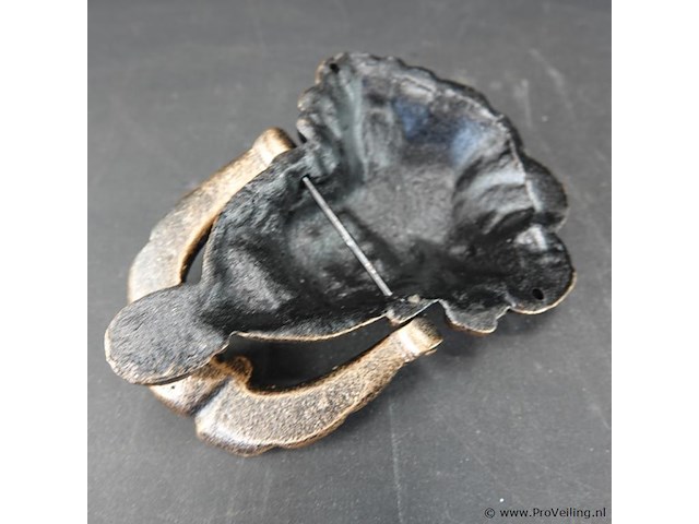 Faux bronzen deurklopper - afbeelding 5 van  5