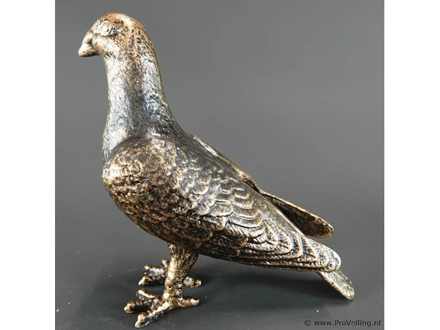 Faux bronzen duif - afbeelding 2 van  5