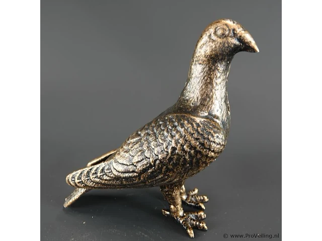 Faux bronzen duif - afbeelding 4 van  5