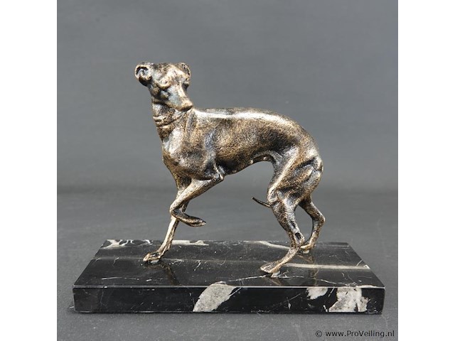Faux bronzen hazenwindhond - afbeelding 2 van  5