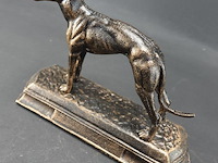 Faux bronzen hazewindhond - afbeelding 3 van  5