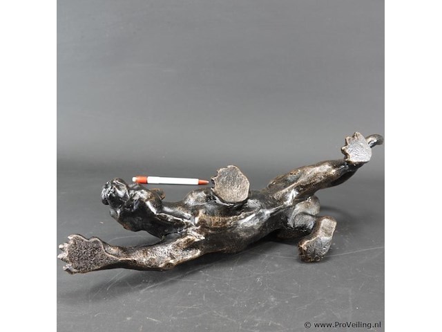 Faux bronzen jaguar - afbeelding 5 van  5