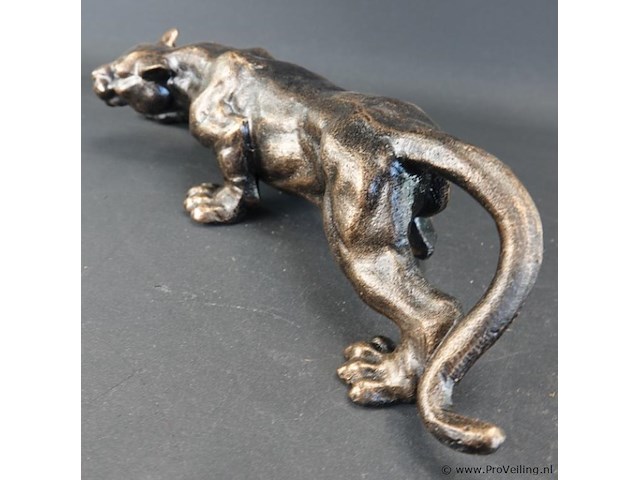 Faux bronzen jaguar - afbeelding 3 van  5