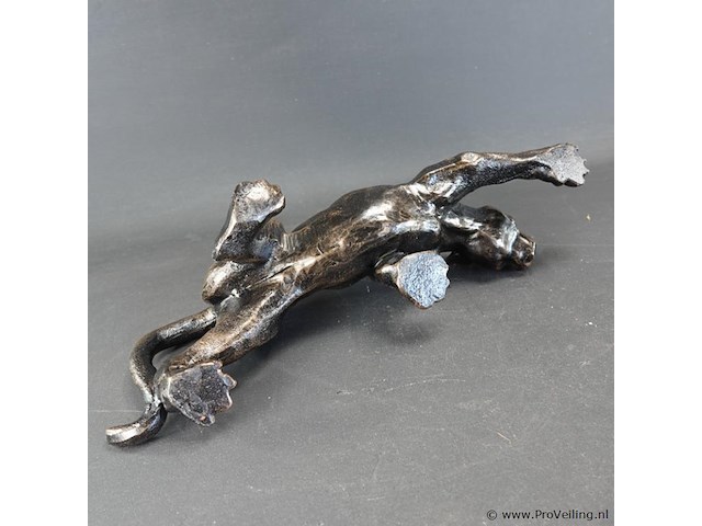 Faux bronzen jaguar - afbeelding 5 van  5