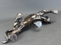 Faux bronzen jaguar - afbeelding 5 van  5