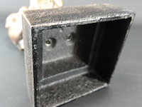 Faux bronzen sculptuur "silence" - afbeelding 5 van  5