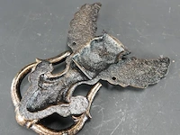 Faux bronzen uil als deurklopper - afbeelding 5 van  5