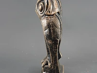 Faux bronzen uil in art-decostijl - afbeelding 3 van  5