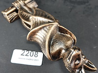 Faux bronzen vleermuis al deurklopper - afbeelding 1 van  5
