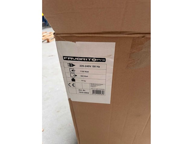 Favorito pro - 1100 watt filter afzuiginstallatie - afbeelding 1 van  1