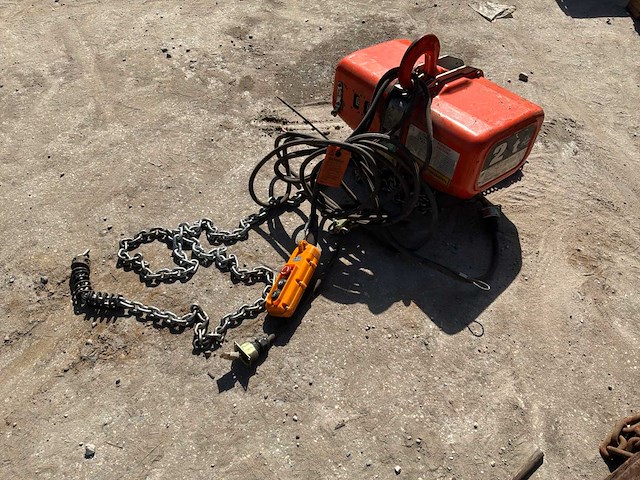 Fbh elephant f2-a elektrische kettingtakel 2t - afbeelding 2 van  6