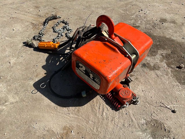 Fbh elephant f2-a elektrische kettingtakel 2t - afbeelding 3 van  6