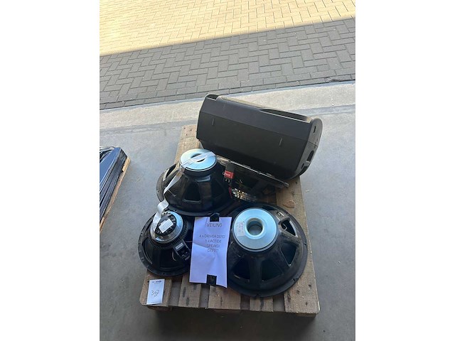 Fbt pro max 12a actieve speaker + diverse drivers - afbeelding 1 van  2