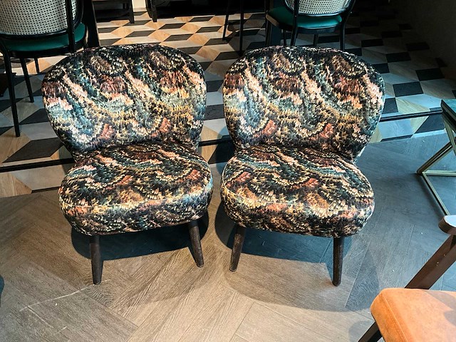 Feather fauteuil (2x) - afbeelding 1 van  2