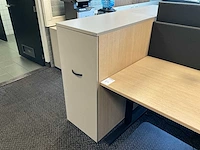 Febrü elektrisch zit-sta bureau met standcontainer (2x) - afbeelding 2 van  12