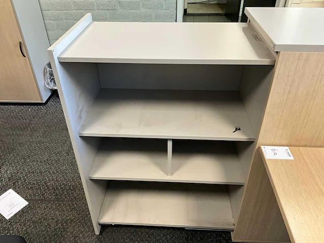 Febrü elektrisch zit-sta bureau met standcontainer (2x) - afbeelding 3 van  12