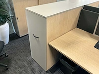Febrü elektrisch zit-sta bureau met standcontainer (2x) - afbeelding 2 van  12