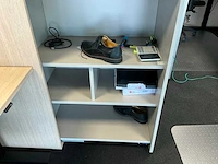 Febrü elektrisch zit-sta bureau met standcontainer (2x) - afbeelding 9 van  12