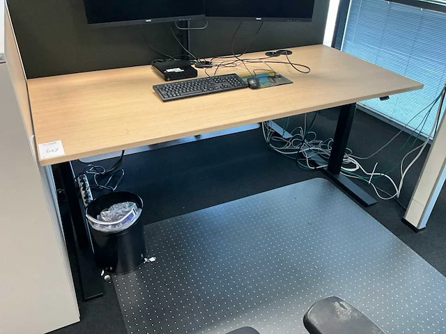 Febrü elektrisch zit-sta bureau met standcontainer (2x) - afbeelding 11 van  12