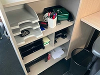 Febrü elektrisch zit-sta bureau met standcontainer (2x) - afbeelding 7 van  8