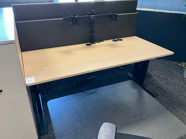 Febrü elektrisch zit-sta bureau met standcontainer (2x) - afbeelding 11 van  12