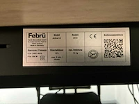 Febrü elektrisch zit-sta bureau met standcontainer (2x) - afbeelding 12 van  12