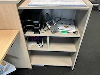 Febrü elektrisch zit-sta bureau met standcontainer (2x) - afbeelding 3 van  12