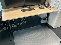 Febrü elektrisch zit-sta bureau met standcontainer (2x) - afbeelding 11 van  12