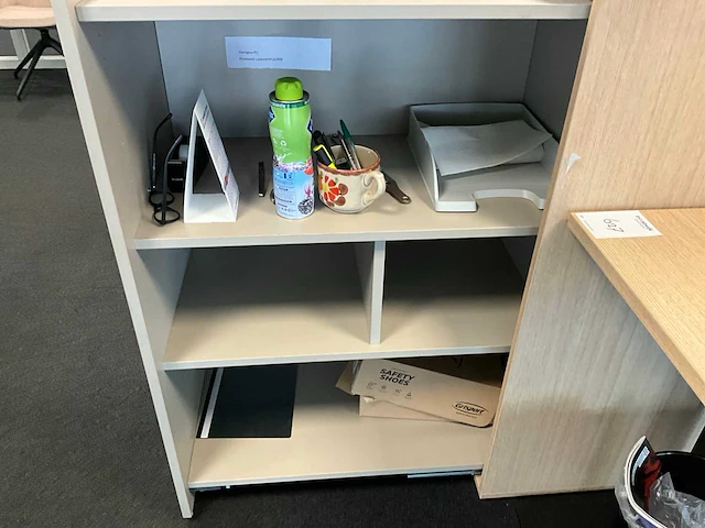 Febrü elektrisch zit-sta bureau met standcontainer (2x) - afbeelding 9 van  12