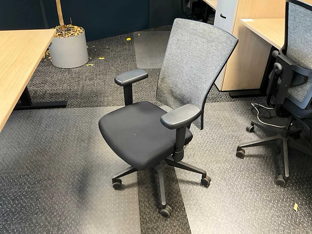 Febrü elektrisch zit-sta bureau met standcontainer (2x) - afbeelding 4 van  12