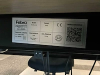 Febrü elektrisch zit-sta bureau met standcontainer (2x) - afbeelding 7 van  12