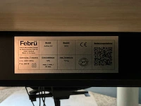 Febrü elektrisch zit-sta bureau met standcontainer (2x) - afbeelding 12 van  12