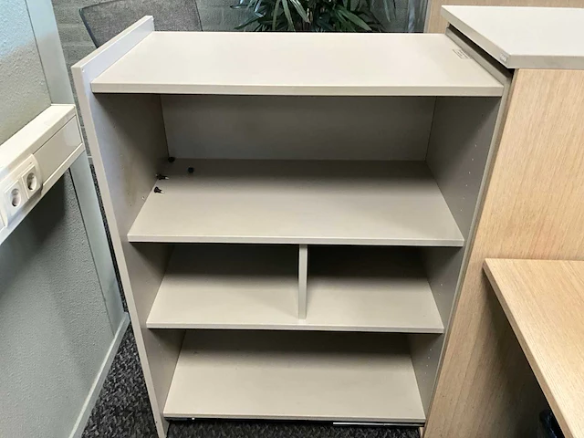 Febrü elektrisch zit-sta bureau met standcontainer (2x) - afbeelding 3 van  12