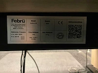 Febrü elektrisch zit-sta bureau met standcontainer (2x) - afbeelding 6 van  8