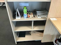 Febrü elektrisch zit-sta bureau met standcontainer (2x) - afbeelding 3 van  12