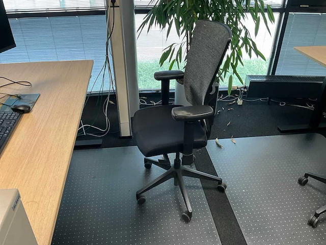 Febrü elektrisch zit-sta bureau met standcontainer (2x) - afbeelding 4 van  12