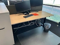 Febrü elektrisch zit-sta bureau met standcontainer (4x) - afbeelding 11 van  14