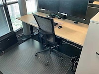 Febrü elektrisch zit-sta bureau met standcontainer (4x) - afbeelding 9 van  14