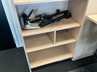 Febrü elektrisch zit-sta bureau met standcontainer (4x) - afbeelding 12 van  14