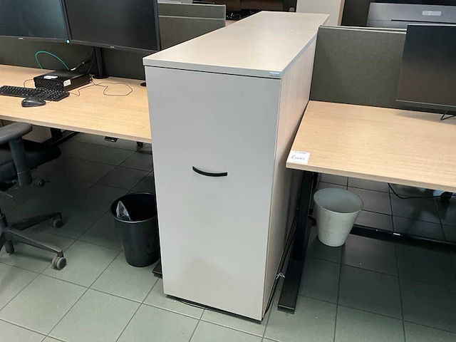 Febrü elektrisch zit-sta bureau met standcontainer - afbeelding 4 van  6