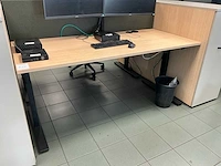 Febrü elektrisch zit-sta bureau met standcontainer - afbeelding 2 van  6