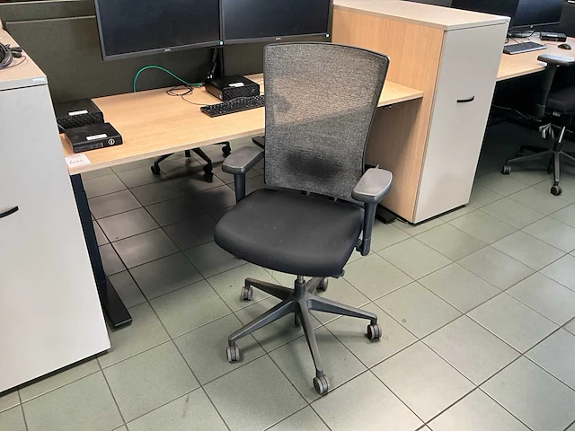 Febrü elektrisch zit-sta bureau met standcontainer - afbeelding 6 van  6