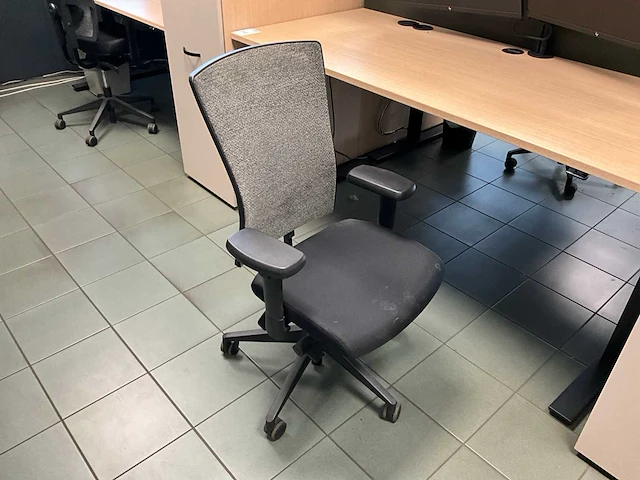 Febrü elektrisch zit-sta bureau met standcontainer - afbeelding 6 van  6