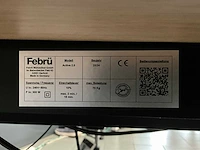 Febrü elektrisch zit-sta bureau met standcontainer - afbeelding 4 van  4