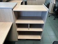 Febrü elektrisch zit-sta bureau met standcontainer - afbeelding 3 van  4