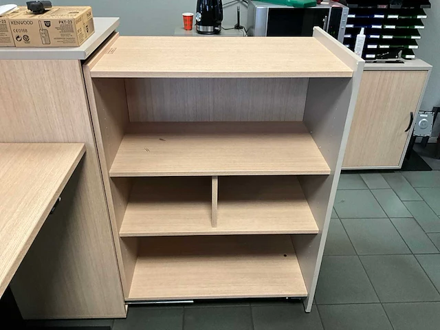 Febrü elektrisch zit-sta bureau met standcontainer - afbeelding 5 van  6