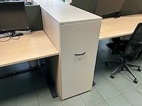 Febrü elektrisch zit-sta bureau met standcontainer - afbeelding 3 van  4